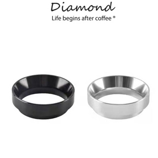 ❤ Diamond Coffee แหวนครอบด้ามชงกาแฟ 51มม./58มม. อลูมิเนียมอัลลอยด์ มีแม่เหล็ก Dosing Ring แหวนครอบโดสกาแฟ