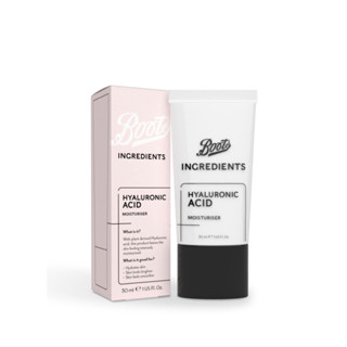 BOOTS INGREDIENTS บู๊ทส์ อินกรีเดียนส์ ไฮยาลูโรนิค แอซิค มอยส์เจอร์ไรเซอร์