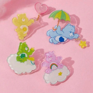 พร้อมส่ง✅เข็มกลัดน้องหมีแคร์แบร์(Carebears)4ชิ้น