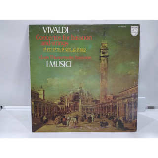 1LP Vinyl Records แผ่นเสียงไวนิล VIVALDI X-7528 PHILIPS Concertos for bassoon and strings   (J18A121)