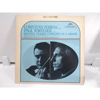 1LP Vinyl Records แผ่นเสียงไวนิล CHRISTIAN FERRAS (violin) PAUL TORTELIER    (J18A299)