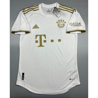 SALE !!! เสื้อบอล 2022-23 เพลเย่อ บาเยิร์น มิวนิค เยือน สีขาว Player  Bayern Munich AwayCecat