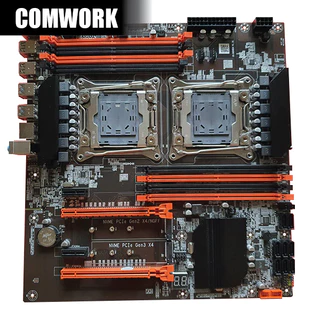 CPU2DAY เมนบอร์ด CPU Dual X99 Mainboard ZX-DU99D4 V1.11 LGA
