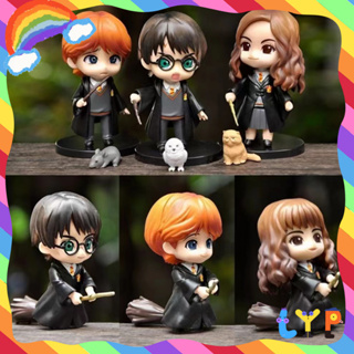 Harry Potterโมเดลของการ์ตูน ของเล่น ของขวัญ น่ารัก ของประดับในห้องพัก ห้องรับแขก   ของเล่นเด็ก ของขวัญ รูปมิติ รูปหุ่น