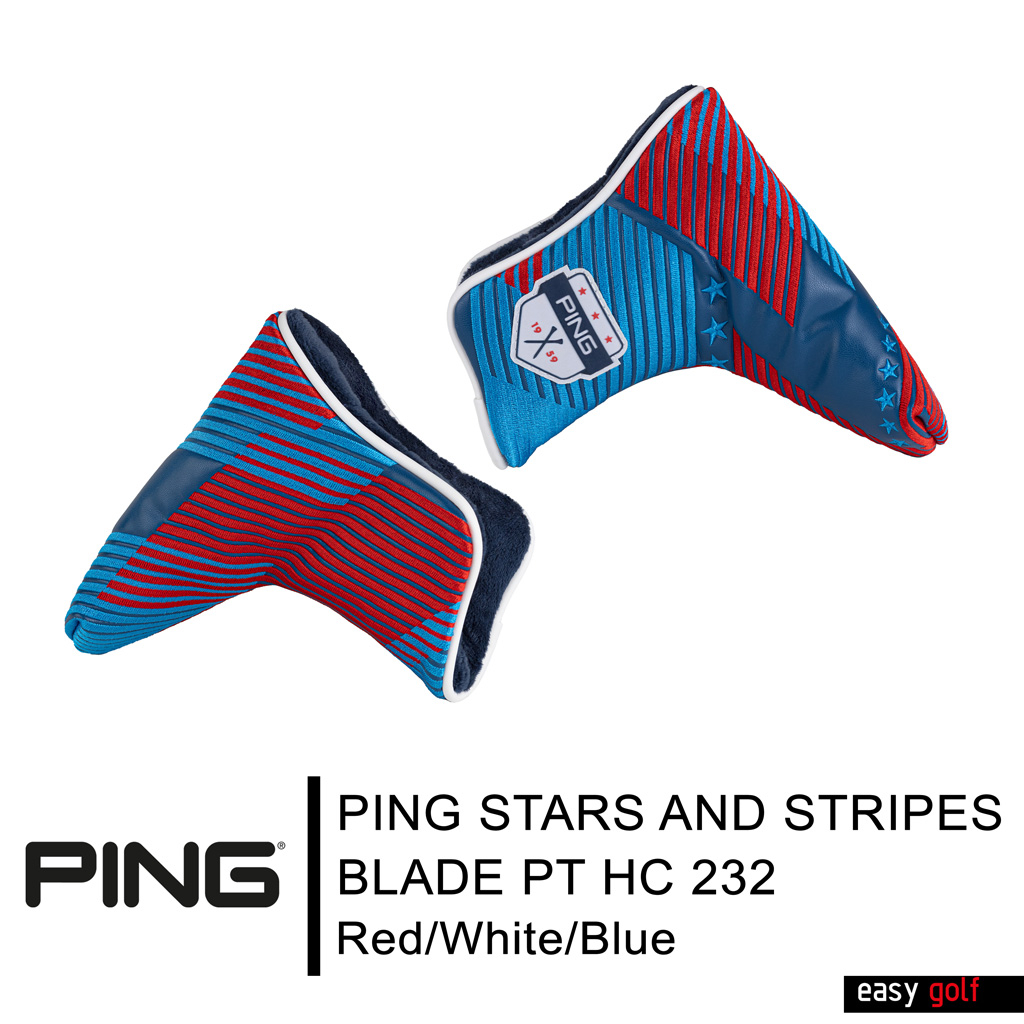 ping-head-cover-stars-and-stripes-blade-pt-hc-232-limited-ping-head-cover-ปลอกหัวไม้กอล์ฟ-ปลอกหุ้มหัวไม้กอล์ฟ