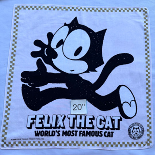 Felix the cat ผ้าเช็ดหน้า ฟิลิกส์เดอะแคท