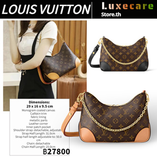 หลุยส์วิตตอง👜Louis Vuitton BOULOGNE Women/Shoulder Bag สุภาพสตรี/กระเป๋าสะพาย/กระเป๋าใต้วงแขน/Zhong Chuxi / same style