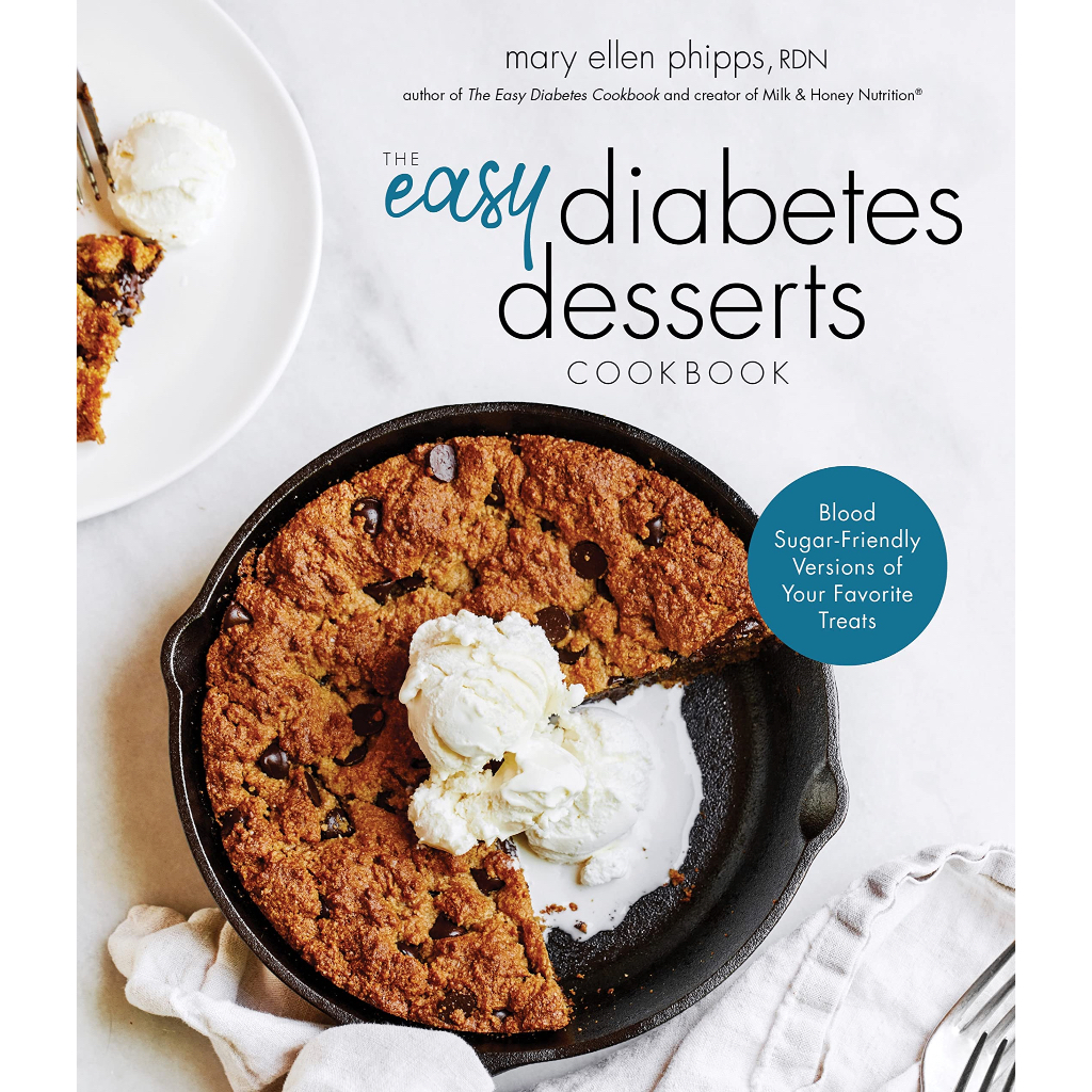 หนังสือภาษาอังกฤษ-the-easy-diabetes-desserts-book-blood-sugar-friendly-versions-of-your-favorite-treats