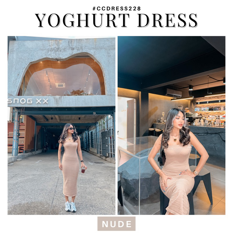 yoghurt-dress-พร้อมส่ง-ลด-10-เหลือ-477-จากราคา-530