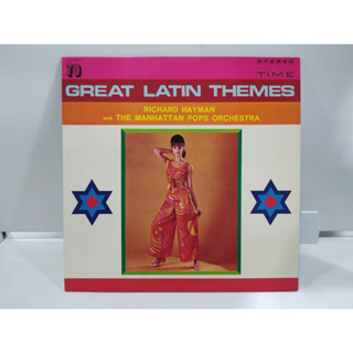 1LP Vinyl Records แผ่นเสียงไวนิล GREAT LATIN THEMES RICHARD HAYMAN and THE MANHATTAN POPS ORCHESTRA   (J18D66)