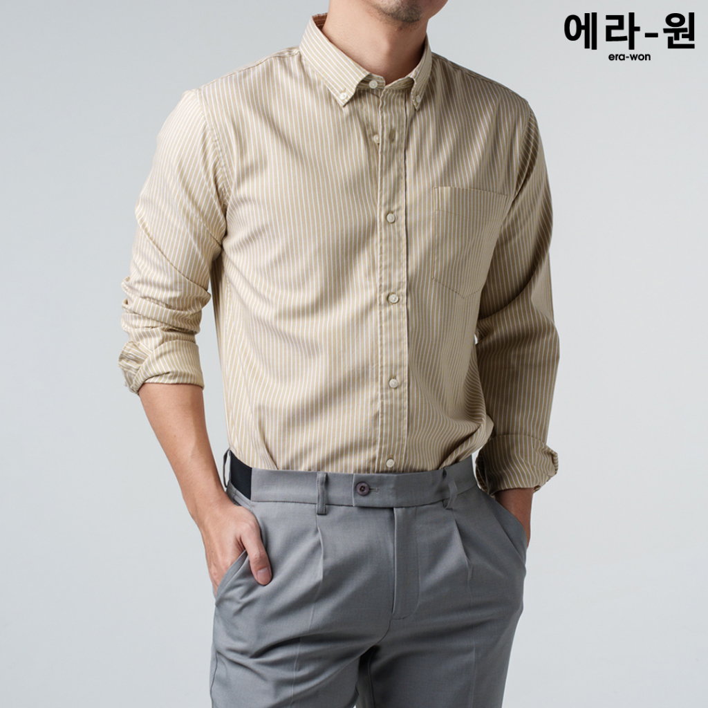 era-won-เสื้อเชิ้ต-ทรงปกติ-dress-shirt-oxford-แขนยาว-สี-seoul-york