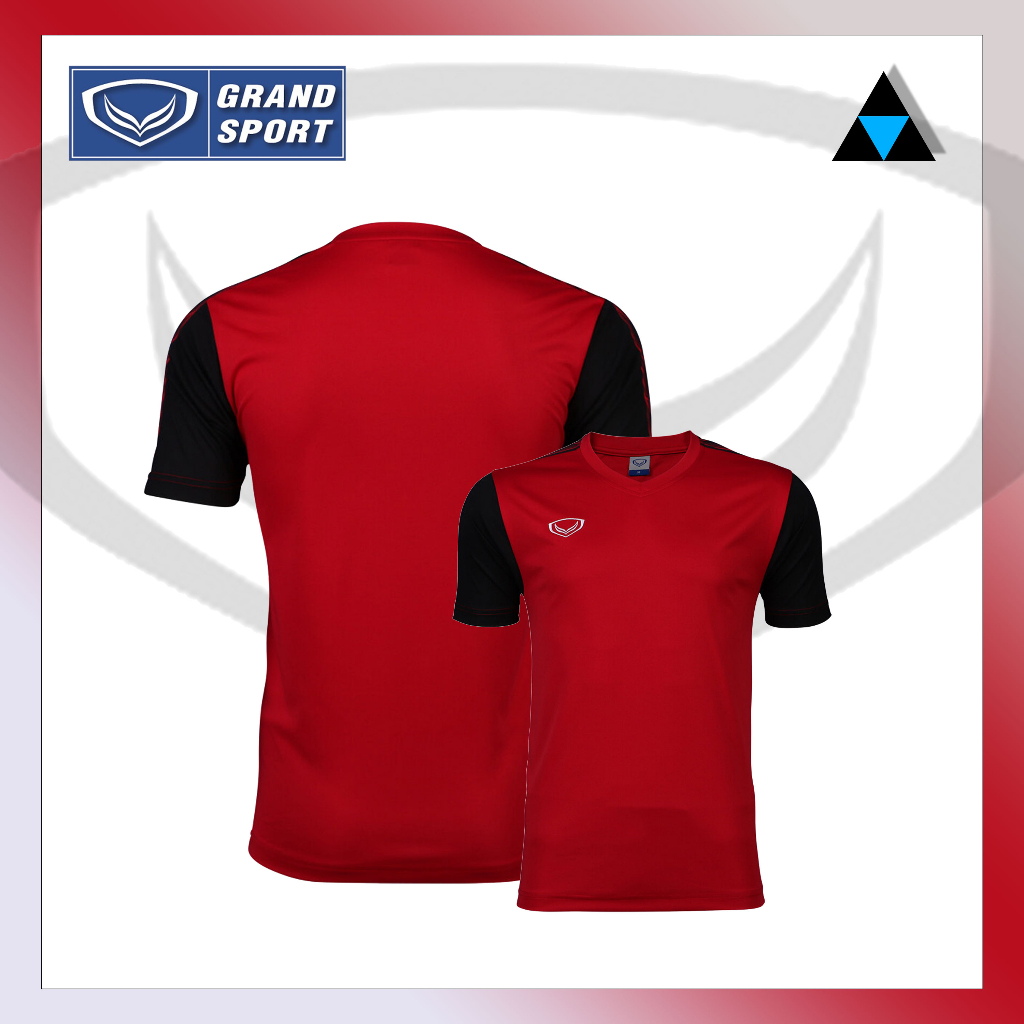 แกรนด์สปอร์ตเสื้อฟุตบอลพิมพ์ลายแขน-รหัส-011492-เสื้อgrand-sport-แท้100