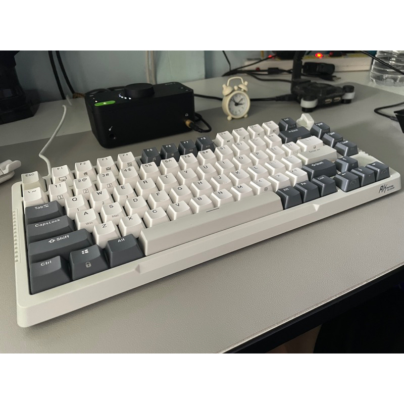 Keyboard Custom คีย์บอร์ด Royal Kludge RKH81 Sky Cyan Switch Bluetooth ...