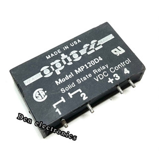 Solid state Relay MP120D4 ลง PCB (ของแท้ มือสอง) SSR สินค้าออกบิลได้