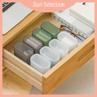 Jiari Selection 【✨ขายดีเป็นเทน้ำเทท่า✨】ผลิตภัณฑ์ใหม่ กล่องเก็บสายเคเบิลหูฟัง เครื่องประดับ เครื่องเขียน ขนาดเล็ก สําหรับเดินทาง พร้อมฝาปิด