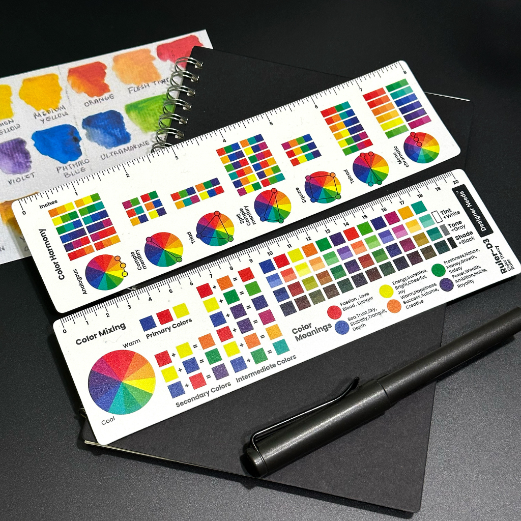Ruler-D3 (Color Theory Ruler) | Shopee Thailand