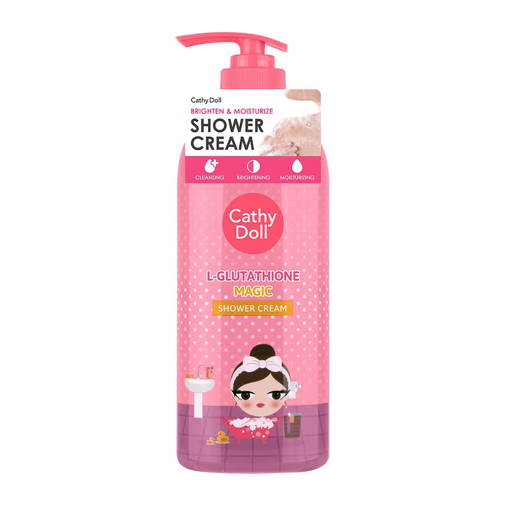 cathy-doll-l-glutathione-magic-shower-cream-ผลิตภัณฑ์ทำความสะอาดผิวกาย-500ml