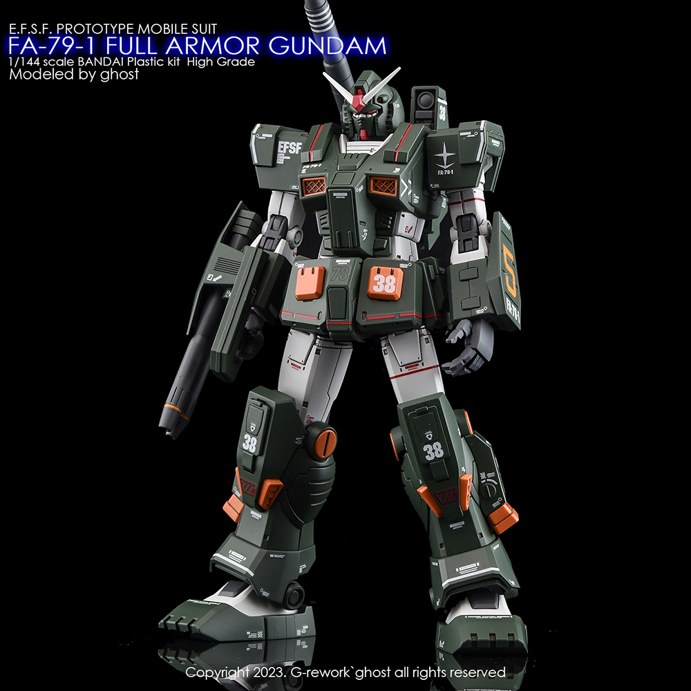 Water Decal [HG] FA-78-01 FULL ARMOR GUNDAM ของแท้จาก G-Rework | Shopee ...
