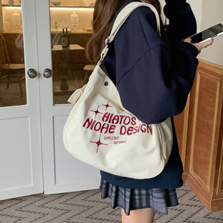กระเป๋าร่อซู้ลวิทยาลัยกระเป๋าผ้าใบลมรุ่นเกาหลีนักเรียนทุกระดับชั้นความจุขนาดใหญ่เพื่อการพักผ่อน-navee