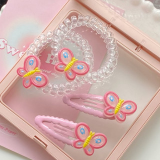 (พร้อมส่ง🦋) Butterfly hair band ยางรัดผม ยางมัดผม