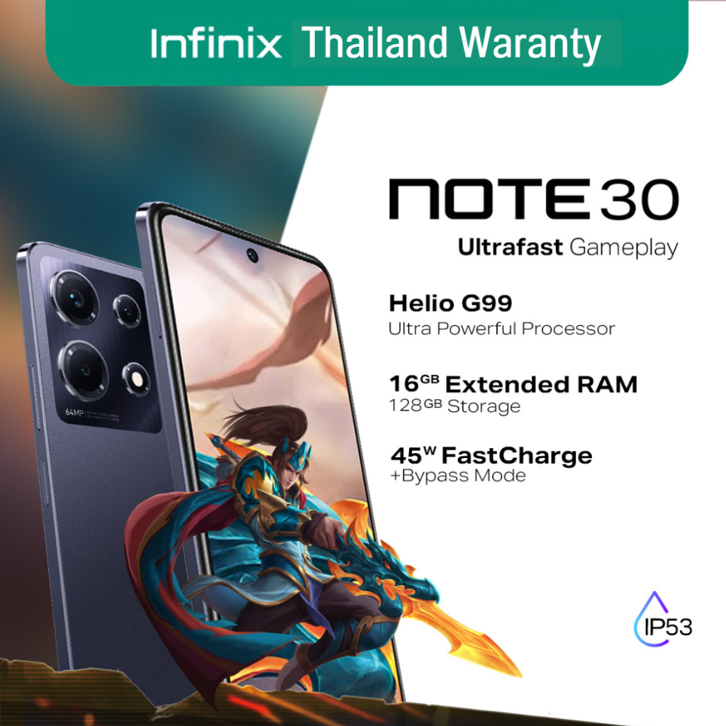 infinix-note-30-8-128-256gb-ประกันศูนย์ไทย