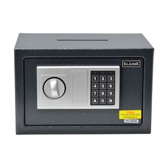 [ราคาพิเศษ] ตู้เซฟ Electronic Safe (SFT02-EN) SA02-20 แบบเจาะรู สีเทา เหมาะสำหรับทุกการใช้งานที่ต้องการความปลอดภัย