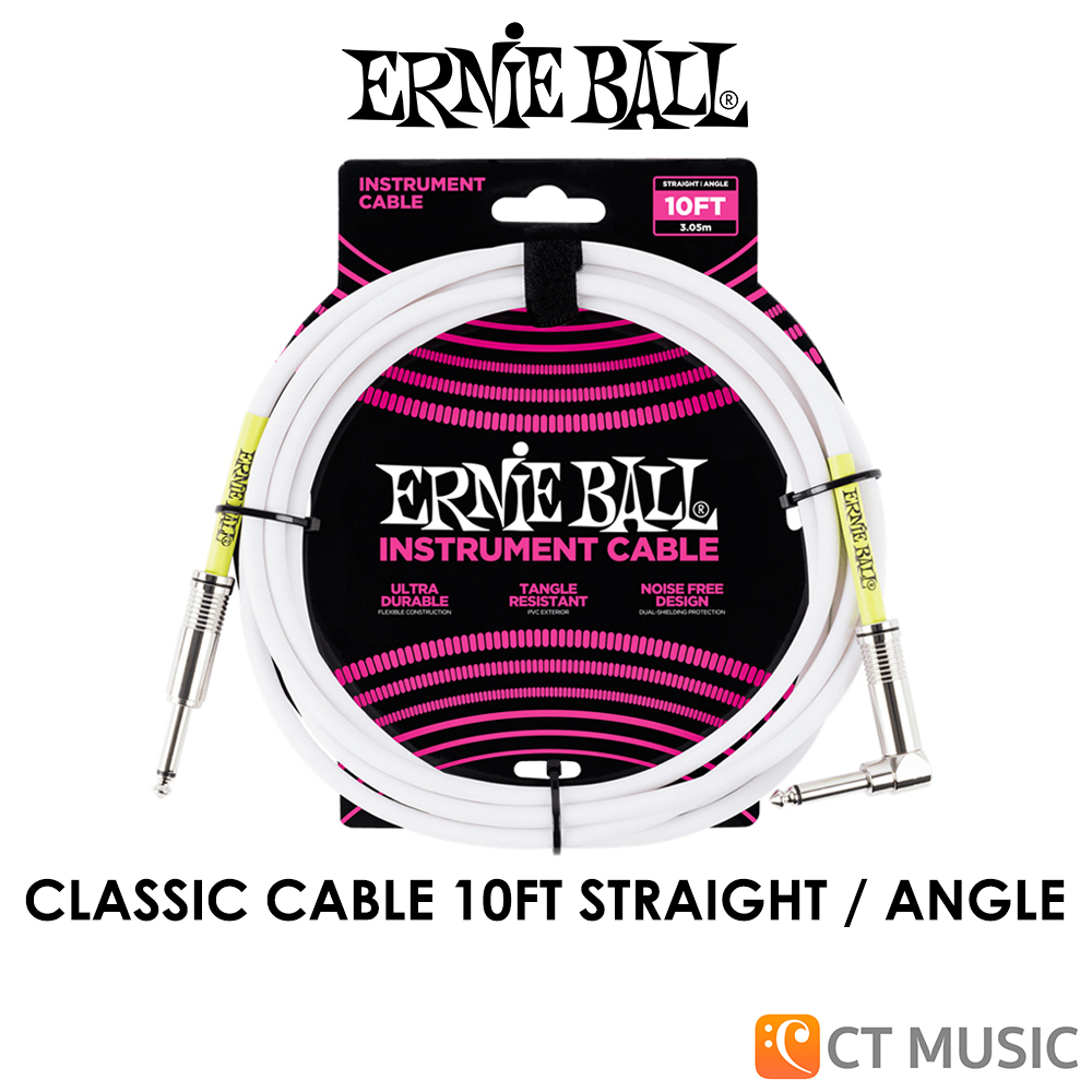 ernie-ball-classic-cable-10ft-straight-angle