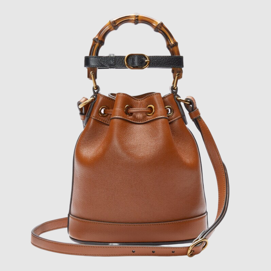 กุชชี่-gucci-diana-bamboo-mini-bucket-bag-กระเป๋าสะพายสุภาพสตรี-กระเป๋าสะพายข้าง-กระเป๋าถัง