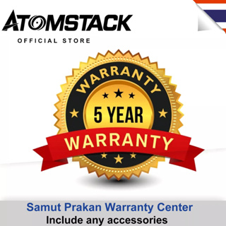 ATOMSTACK สินค้าทั้งหมดในร้าน สามารถซ้อนทับกับระยะเวลารับประกันสินค้าได้ 2+5=7 Year Warranty