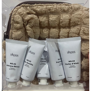Hhoms Set-Hhoms Perfume Hand Cream 5 pcs หอมส เพอร์ฟูม แฮนด์ ครีม ช่วยบำรุงผิวมือและเล็บให้เนียนนุ่มชุ่มชื้น