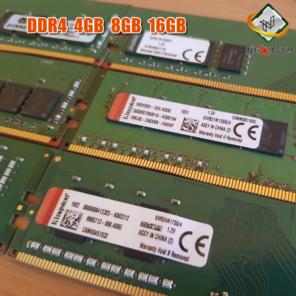 แรม-ddr4-samsung-micron-kingston-4gb-8gb-16gb-ของแท้-มีประกัน-จัดส่งไว