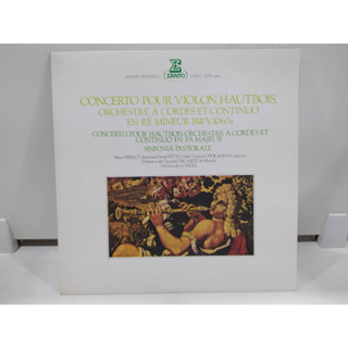 1LP Vinyl Records แผ่นเสียงไวนิล  CONCERTO POUR VIOLON. HAUTBOIS   (J20C229)