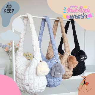 [ Rare Item only event  ]น้องเป๋า KEEP BAG รุ่น Puffy มีน้องกระต่ายแถมตามภาพค่ะ!!