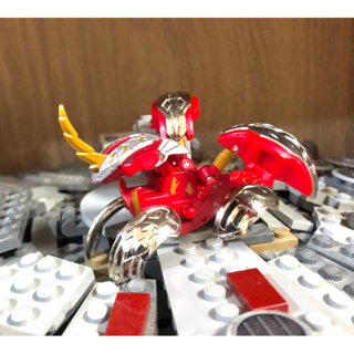 Bakugan BakuTech Fire Sechs Tavanel Pyrus Limited Ver. Full Metal