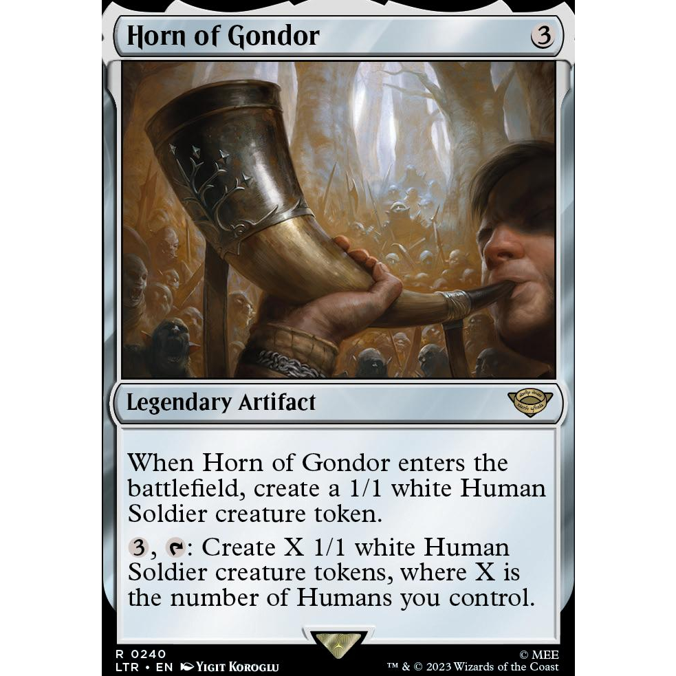 [MTG][Single][LTR] Horn of Gondor ระดับ Rare [ภาษาอังกฤษ] | Shopee Thailand
