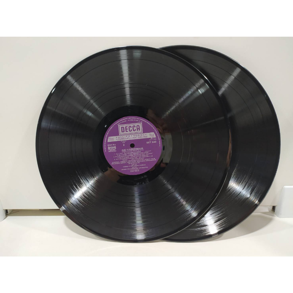 2lp-vinyl-records-แผ่นเสียงไวนิล-johann-strauss-die-fledermaus-j22b21