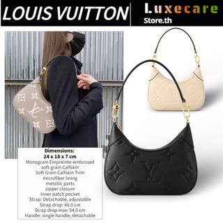 ถูกที่สุด ของแท้ 100%/หลุยส์ วิตตองLouis Vuitton BAGATELLE Women/Shoulder Bag กระเป๋าใต้วงแขน/กระเป๋าหลุยวิตตอง