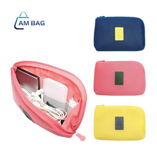 AmBag กระเป๋าอเนกประสงค์ กระเป๋าใส่หูฟัง มีหลายช่องสามารถจัดระเบียบได้ง่าย