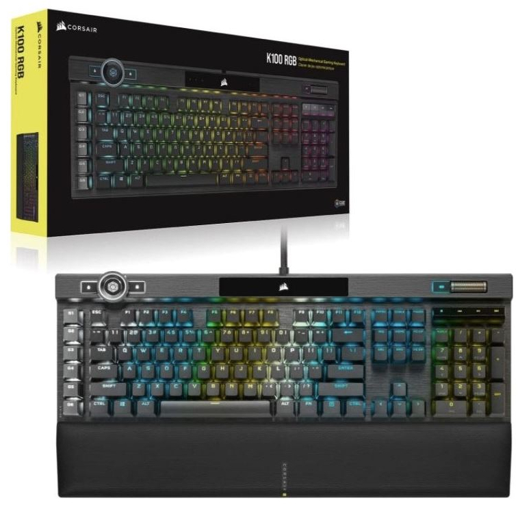 CORSAIR K/B K100 RGB OPX [US] : CH-912A01A-NA GAMING | Shopee Thailand