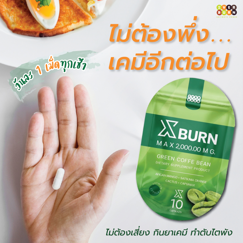 เม็ดเบิร์น-x-burn