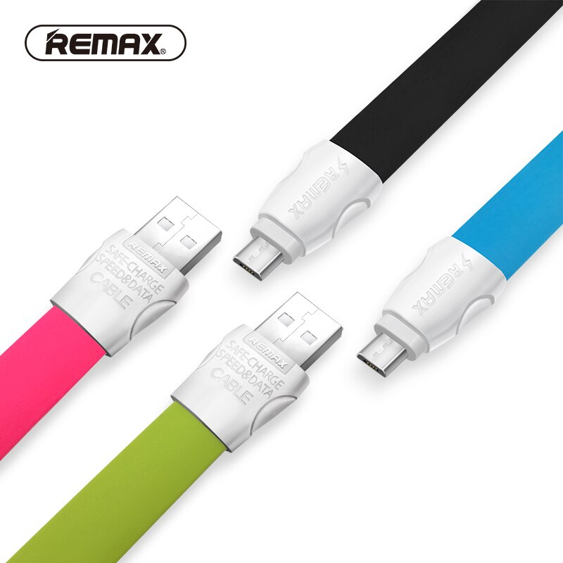 ลดล้างสต๊อก Remax Full Speed Data Line 2 สายชาร์จมืถือ หัว Micro สายแบน ...