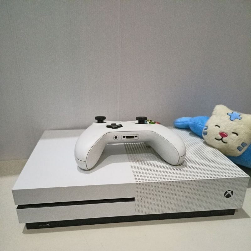 XBOX ONE S 500 GB สีขาว 4k HDR มือสองไม่มีกล่อง | Shopee Thailand