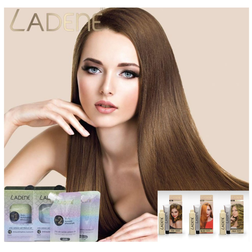 ladene-3d-hair-color-cream-100ml-100ml-ลาดีเน่-ทรีดี-ครีมเปลี่ยนสีผม-100มล-100มล
