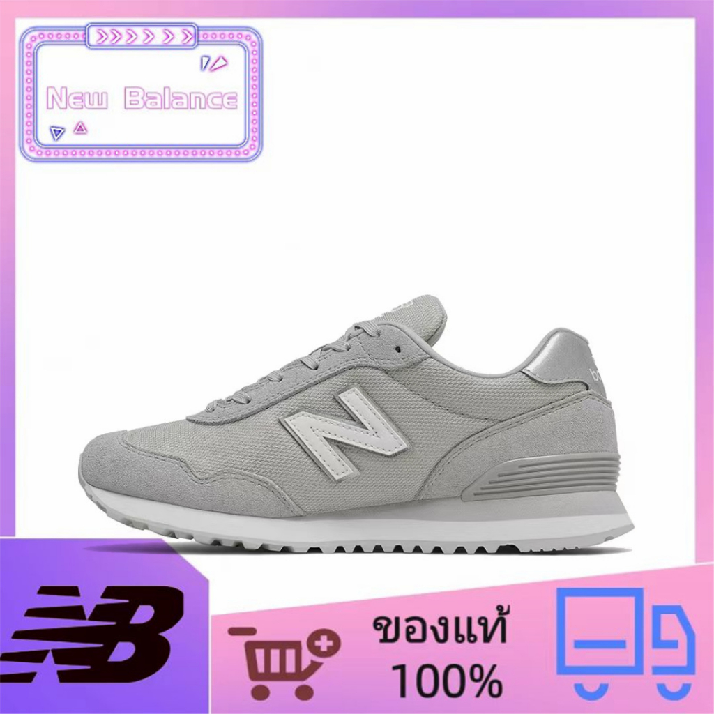ของแท้-100-new-balance-nb-515-all-match-non-slip-shock-absorbing-low-top-running-shoes-womens-grey