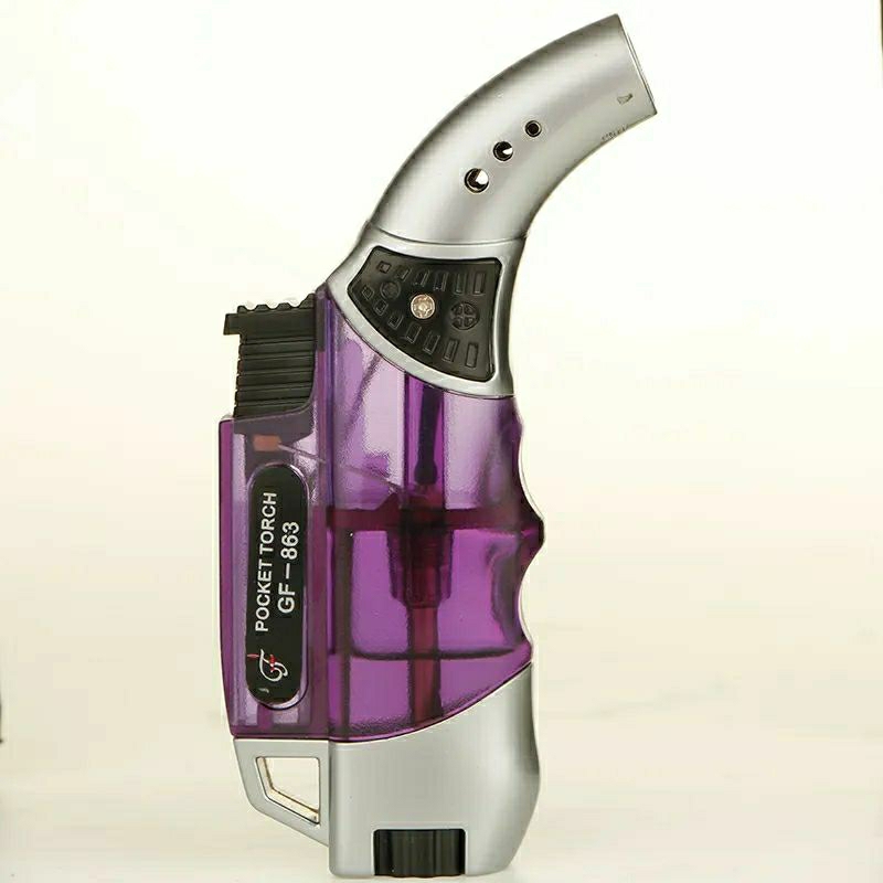 Pocket torch ไฟแช็คแก๊ส ไฟฟู่กันลม GF863 มาใหม่ Shopee Thailand
