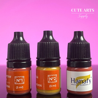 สีสักคิ้ว สักปาก Hanafy 3 ml พร้อมส่งในไทย