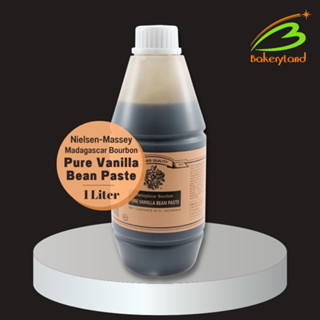 Madagascar Bourbon Pure Vanilla Bean Paste Nielsen-Massey ขนาด 34 fl/oz. (1 Liter)