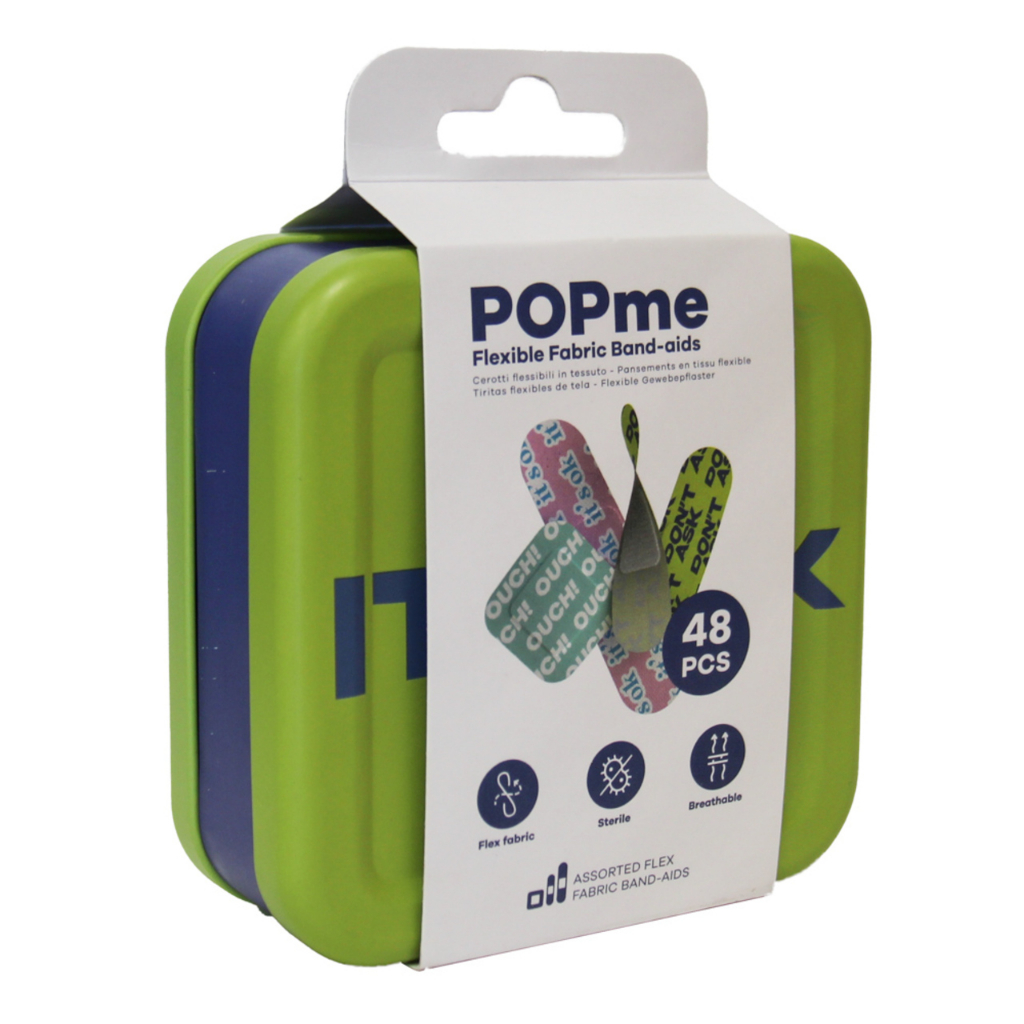 พร้อมส่ง POPme Flexible Fabric Band-aids นำเข้าจากอิตาลี่ พลาสเตอร์ปิด ...