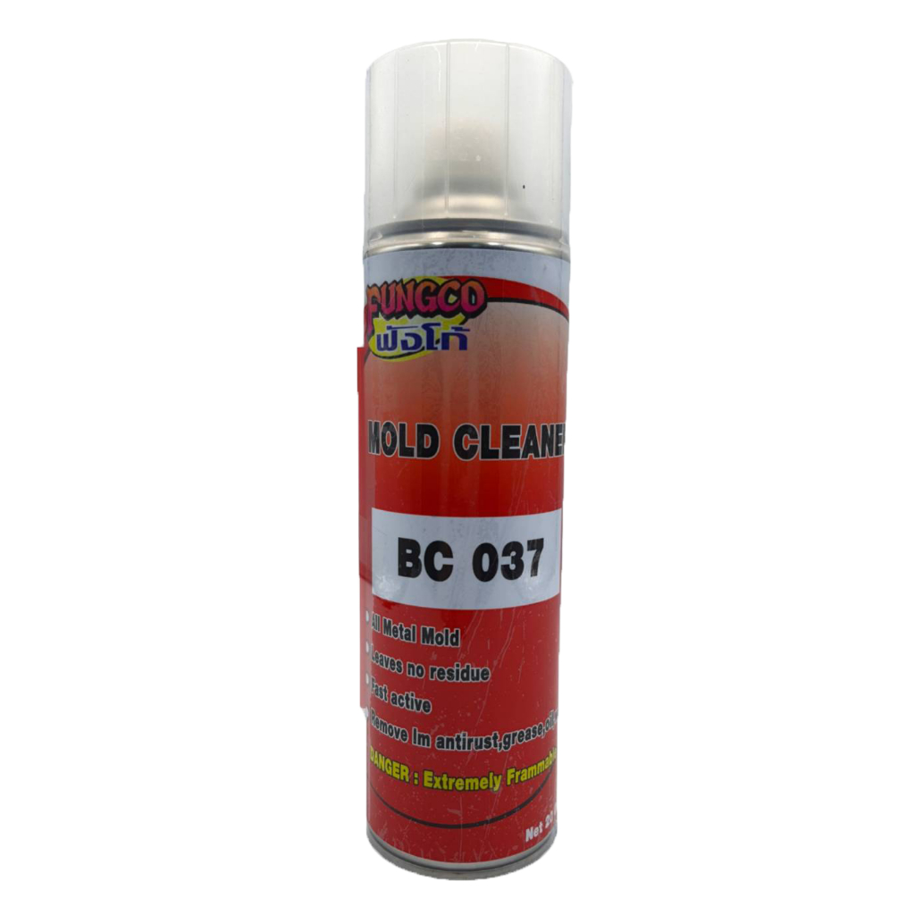 สเปรย์ฉีดล้างแม่พิมพ์-แบบแห้งเร็ว-mold-cleaner-กระป๋อง-20-ออนซ์-bc-037-สีแดง-ใช้ทำความสะอาดคราบน้ำมัน-คราบเขม่า