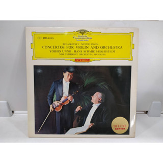 1LP Vinyl Records แผ่นเสียงไวนิล  CONCERTOS FOR VIOLIN AND ORCHESTRA  (E2D68)